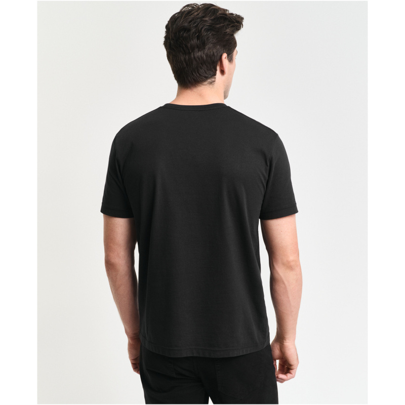 GANT Ανδρικό t-shirt μαύρο
